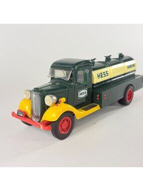 Vintage Hess First Truck Toy Bank Gasoline Tanker 1933 Read Description